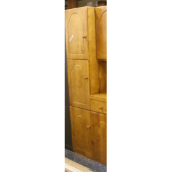 Pine Grocery Cabinet